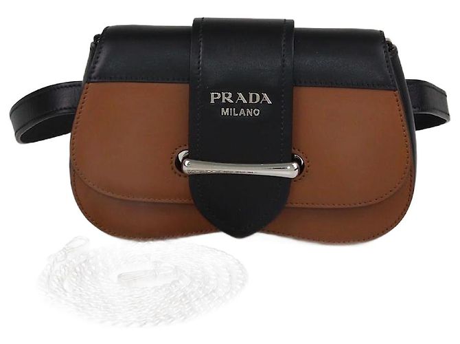Belt Bag Sidonie Prada Marrone/Nero