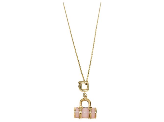 Collar Péndulo de Oro Amarillo 18k Quartz Louis Vuitton