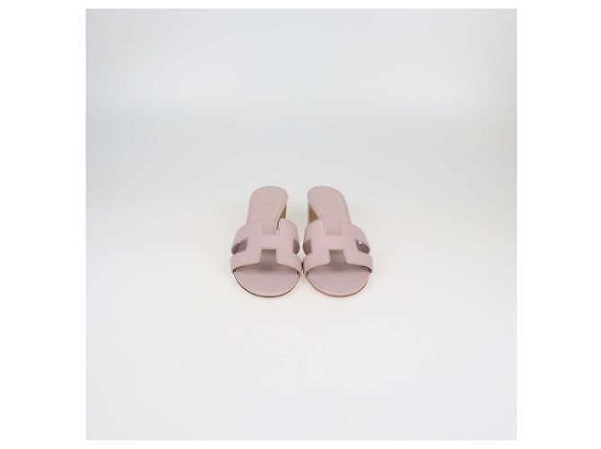 Hermès Hermes Beige Perlino Epsom Oasis Sandalen