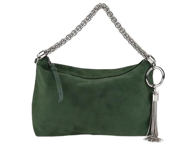 Sac à main Callie vert Jimmy Choo