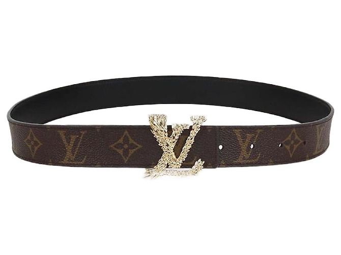 Louis Vuitton Monogram Canvas Reversible LV Pixel 30mm Belt