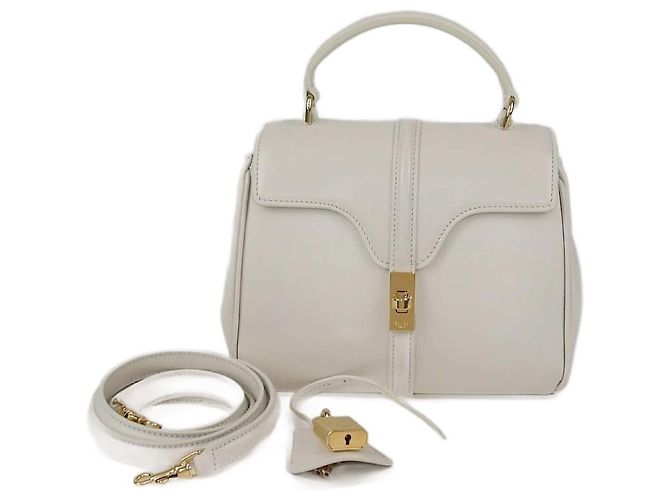 Céline Borsa Mini 16 bianca Celine Bianco 