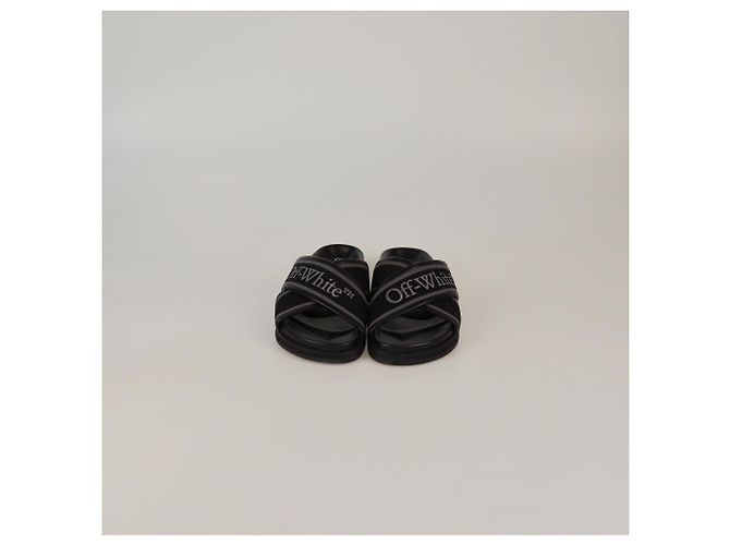 Off White Off-White Black Cloud Kreuzsandalen