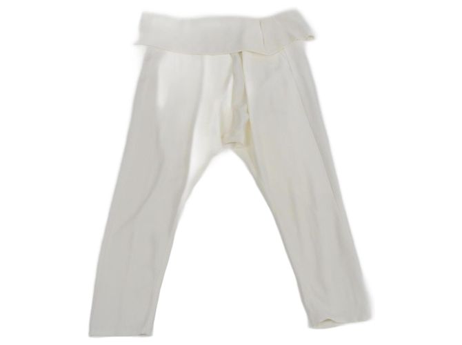Pantaloni Harem Avorio Alexander McQueen