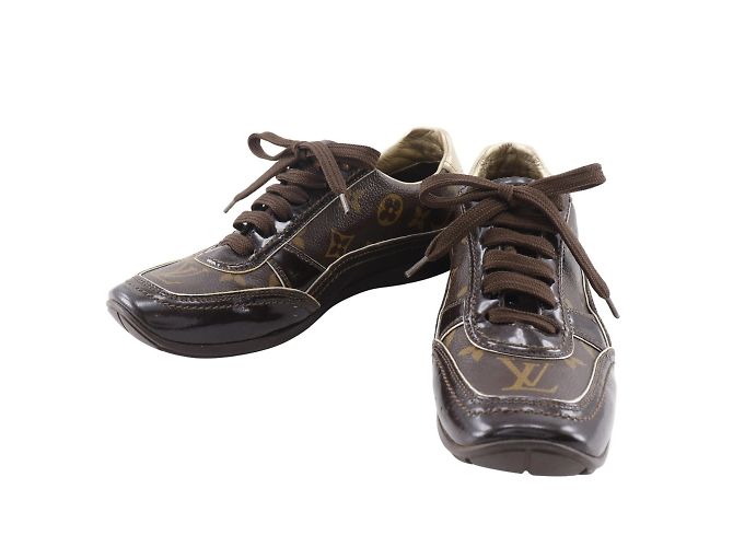 Sneakers basse da donna Louis Vuitton Marrone