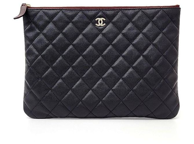 Timeless Chanel Caviar Clutch Neu Medium (6332720) Schwarz
