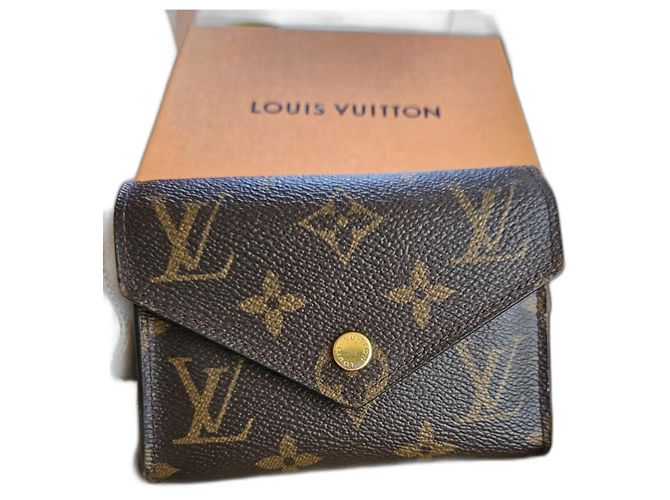 Louis Vuitton Victorine Monogram Wallet Brown