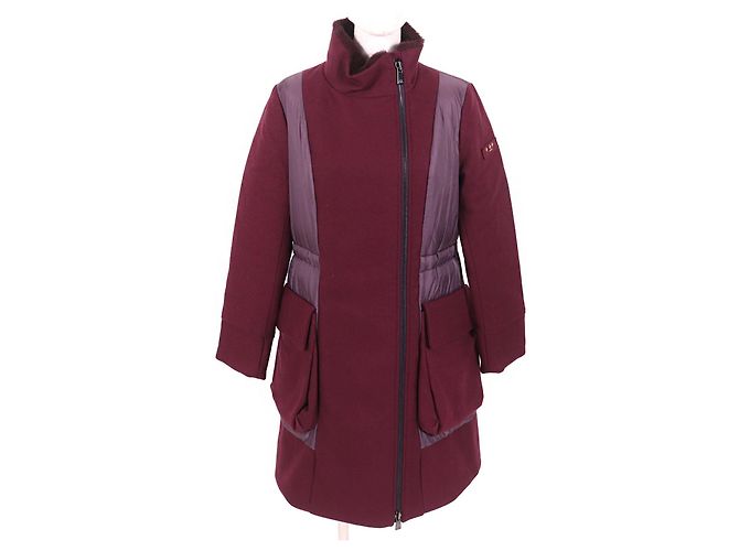 Autre Marque TATRAS LTL18A4142 Wool Nylon Down Coat Brown Dark red