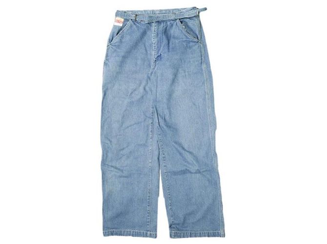 Autre Marque Calça de denim de algodão PAYDAY PD-008PT Azul