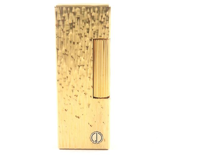Alfred Dunhill Dunhill All-over Pattern Logo Lighter Golden