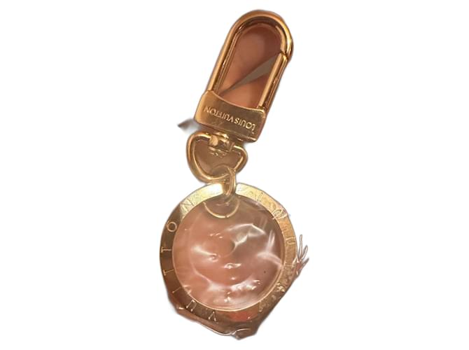 Montsouris Louis Vuitton Phone Charm Gold-plated Golden 