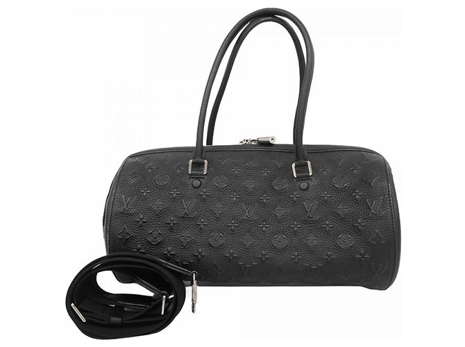 Borsa a Spalla Louis Vuitton Monogram Revelation Neo Papillon GM Nero