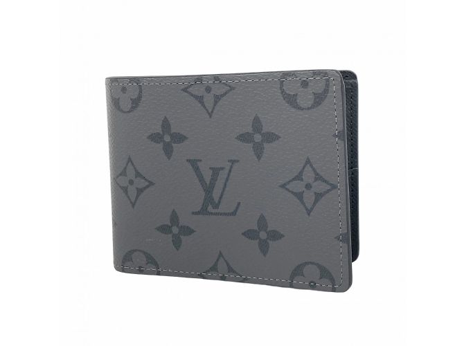Louis Vuitton Monogram Eclipse Reverse Slender Wallet Brown