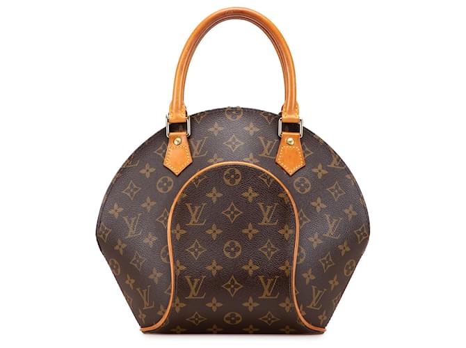 Louis Vuitton Brown Monogram Ellipse PM Leather Cloth  ref.2391358