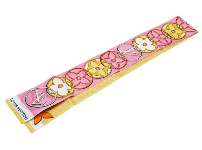 Louis Vuitton Monogram Silk Scarf Pink  ref.2393679