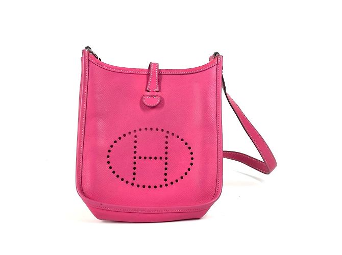 Bolsa de ombro Evelyne TPM 16 da Hermès Rosa