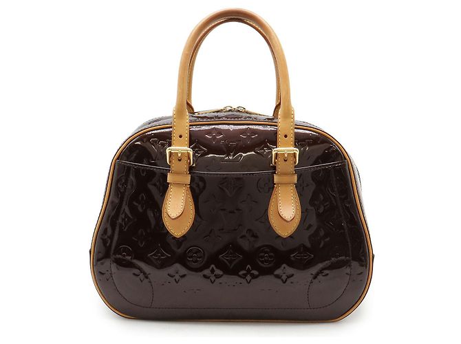 Summit Drive Handtasche aus Monogram Vernis von Louis Vuitton Braun