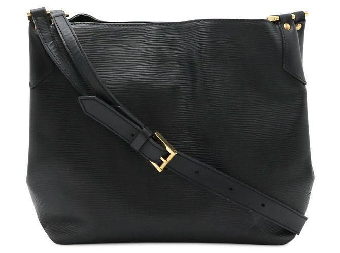 Borsa a Spalla Mandara MM Epi Louis Vuitton Nera Nero