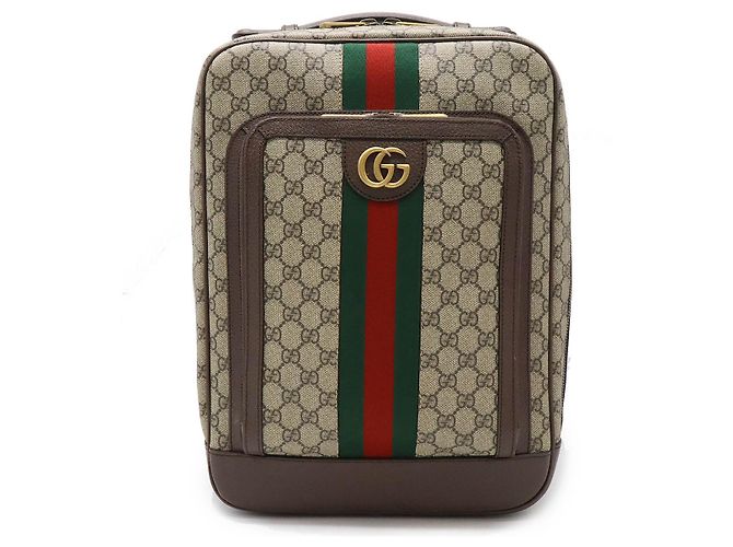 Sac à dos moyen Ophidia GG en PVC/Cuir Gucci
