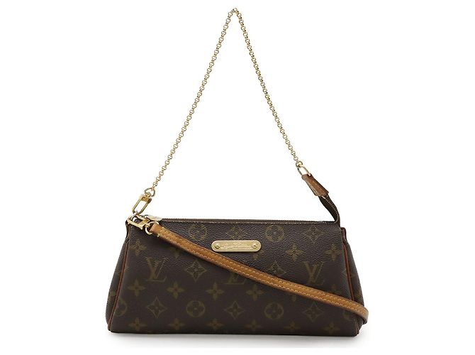 Borsa Clutch Eva Monogramma Louis Vuitton Marrone