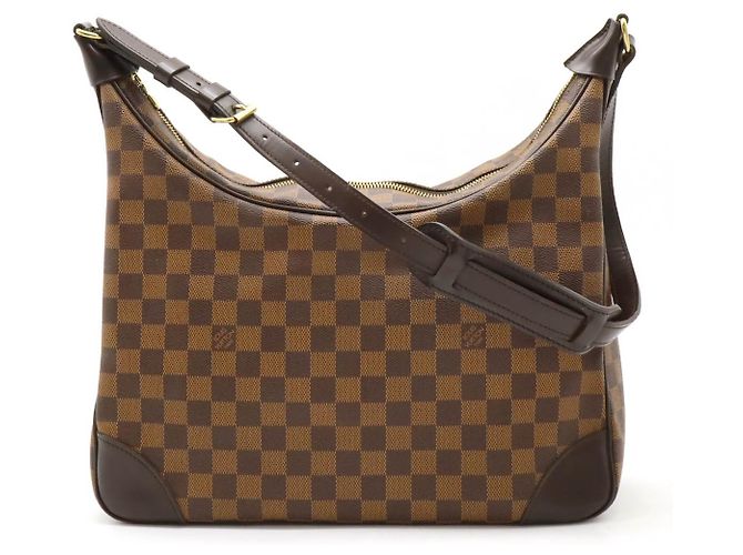 Bolsa de Ombro Damier Blois Louis Vuitton Marrom