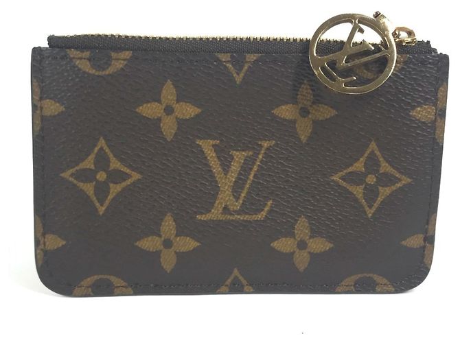 Louis Vuitton Monogram Business Card Case Brown