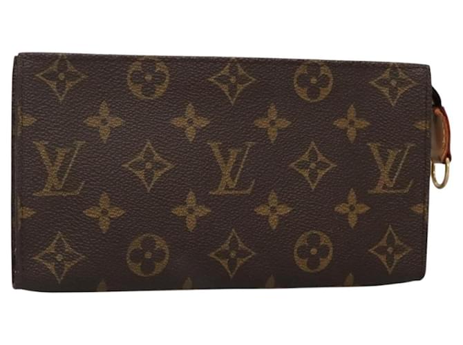 LOUIS VUITTON Monogram Bucket GM Accessory Pouch LV Auth 132473 Cloth  ref.2399138