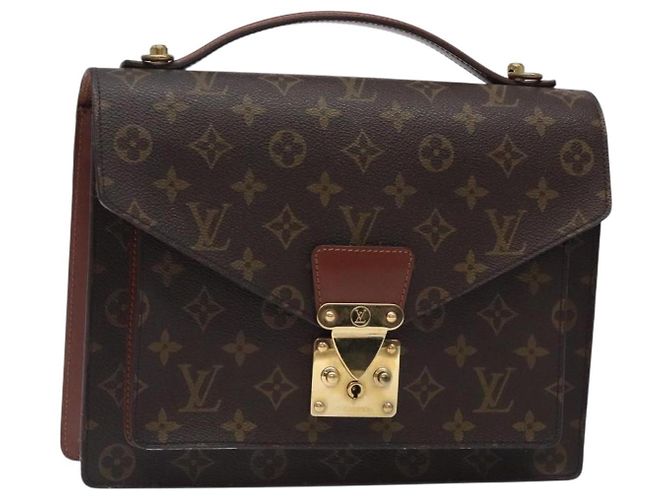 LOUIS VUITTON Handtasche Monceau 28 Monogram M51185 LV Auth ki5795 Monogramm