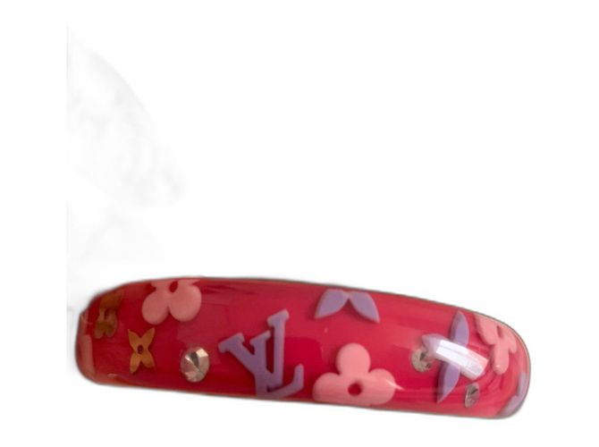 Pulsera Louis Vuitton Inclusion Rosa de Plástico Talla M