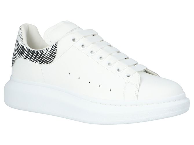 Alexander McQueen Oversized Shoes 'White Black Pixels'