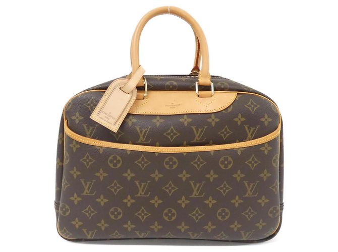 Bolsa de mão Bowling Vanity Monogram Louis Vuitton Marrom
