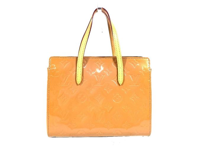 Sac à main Catalina BB en Monogram Vernis de Louis Vuitton Rose Beige