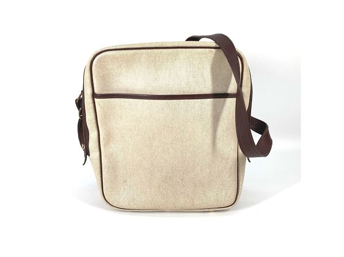 Borsa a tracolla Victoria Square di Hermès Marrone Beige