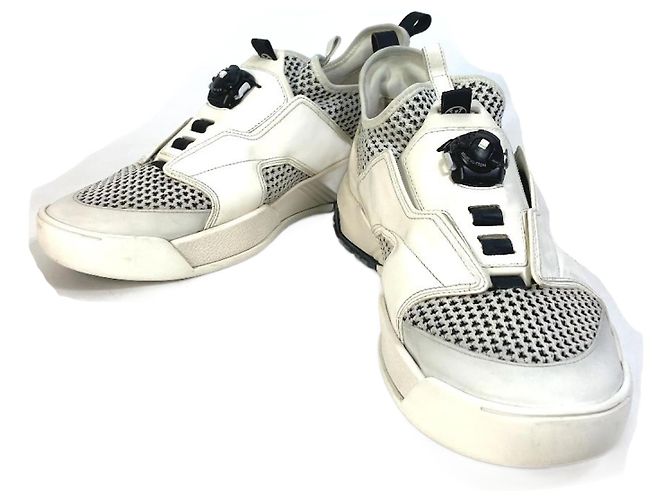 Baskets Fuel Power Louis Vuitton Noir Blanc