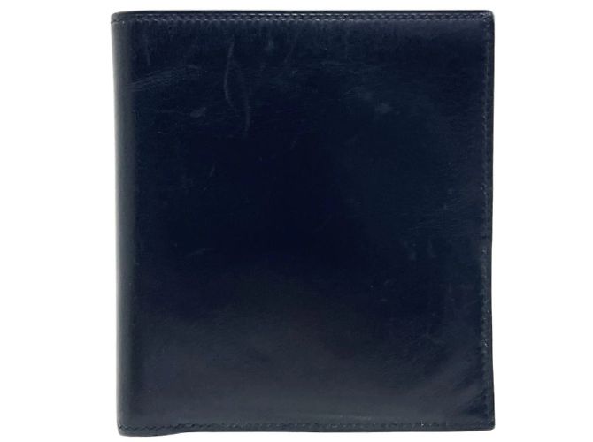 Hermès Hermes Kara Bi-Fold Wallet in Black Leather