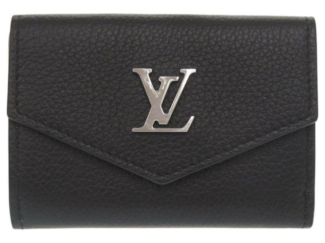 Louis Vuitton Portefeuille Rock Mini Tri-fold Wallet Black