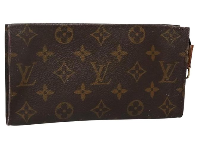 LOUIS VUITTON Monogram Bucket GM Accessory Pouch LV Auth th6236