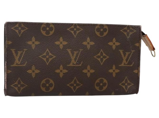 LOUIS VUITTON Monogram Bucket GM Accessory Pouch LV Auth th6237