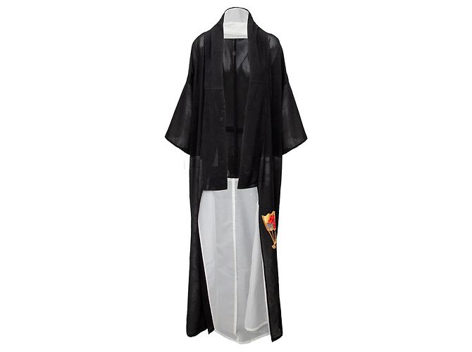 Autre Marque Kimono Japonês Coleção Privada Multicor
