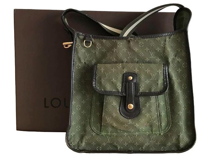 Louis Vuitton Monogram Mini Besace Mary Kate Borsa Khaki Verde