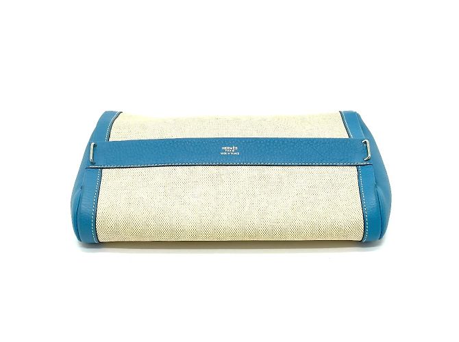 Hermès Equi Pouch Tasche in Blau Paradies