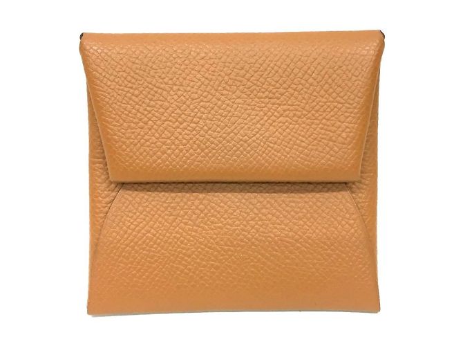 Monedero Bastia de Hermès Camello