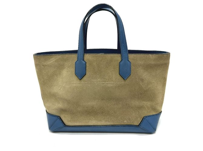Hermès Sac à main Hermes Maxi Box Cabas 30 Bleu