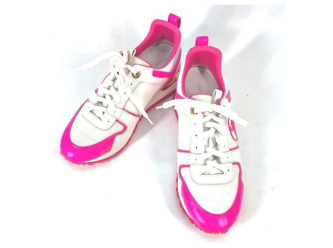 Sneakers basse Runaway di Louis Vuitton Rosa Bianco