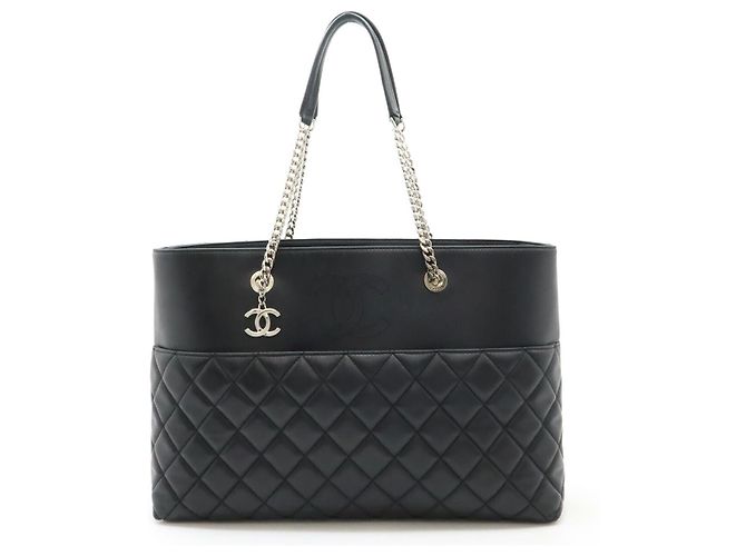 2.55 Sac à main Chanel Matelassé Coco Mark Noir