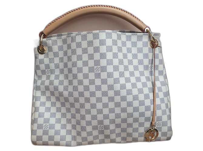 Louis Vuitton Artsy MM Azur Canvas Blanco