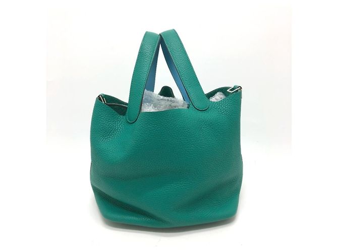 Sac à main Hermès Picotin Lock Eclat MM 22 Vert