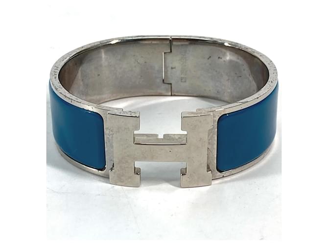 Bracciale Clic Charm di Hermès Argento Blu 