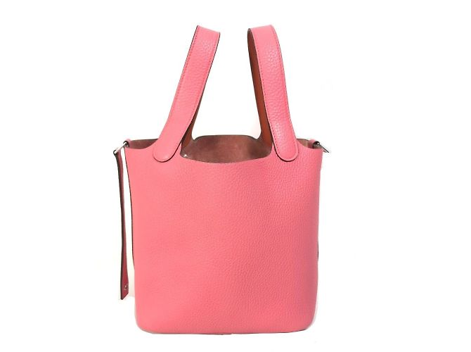 Borsa Hermès Picotin Lock Eclat PM Rosa