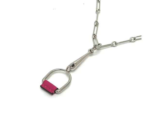 Hermès Collier HERMES Heritage Eskettle PM Argenté 